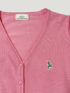 Women's Logo Cardigan Pink - ROYAL CLUB HOLIDAY - BALAAN 4