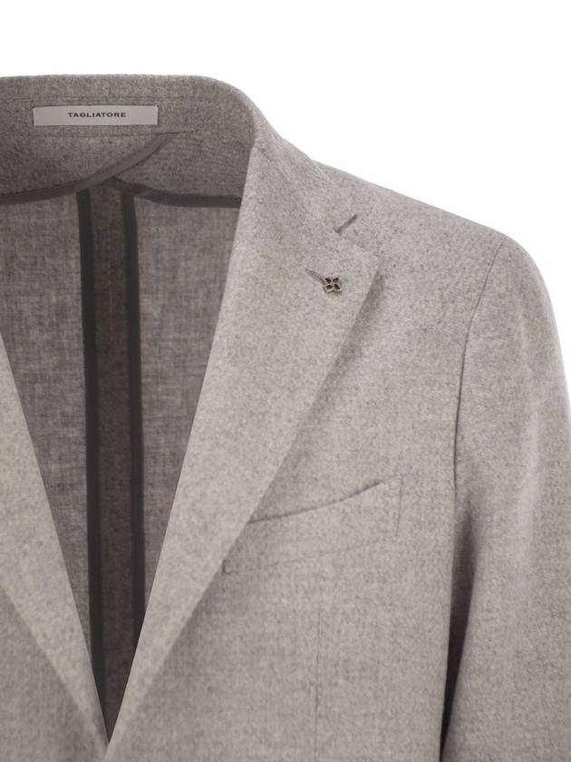 Virgin wool blend jacket - TAGLIATORE - BALAAN 4