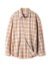 Four Seasons Ombre Check ShirtOrange - INDUST - BALAAN 7