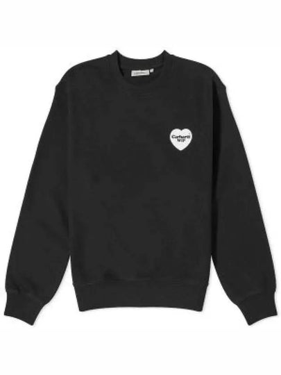 Heart Bandana Sweatshirt Black - CARHARTT WIP - BALAAN 2