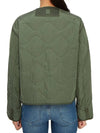 Umberta Button Flap Pocket Side Zipper Jacket Dark Green - MAX MARA - BALAAN 5