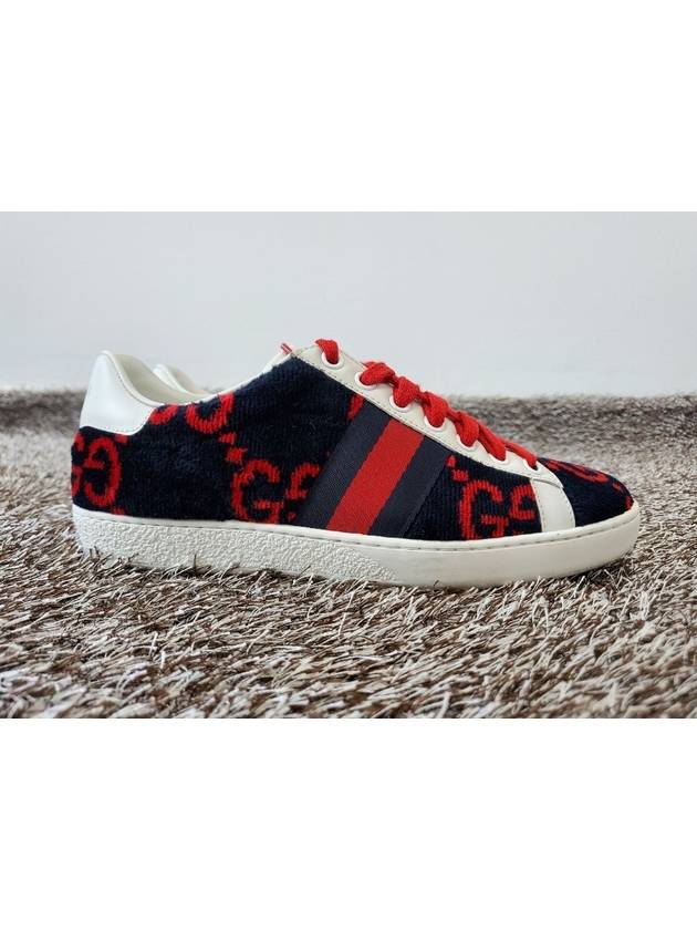 Ace GG diamond towel sneakers 225 - GUCCI - BALAAN 7