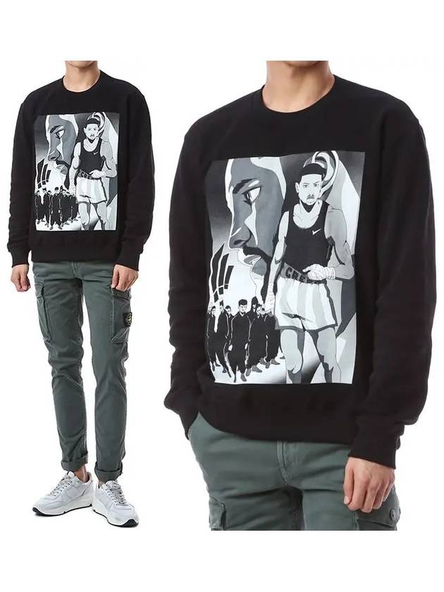 WITH CREED print sweatshirtNUW19218 009 - IH NOM UH NIT - BALAAN 1