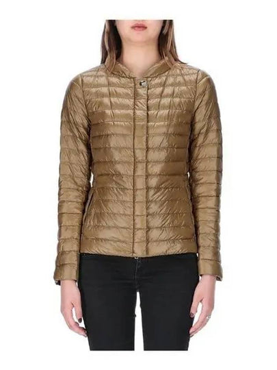 Elena Slim Fit Bomber Padding Camel - HERNO - BALAAN 2