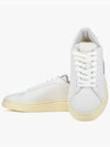 Dallas White Tab Leather Low Top Sneakers White - AUTRY - BALAAN 4