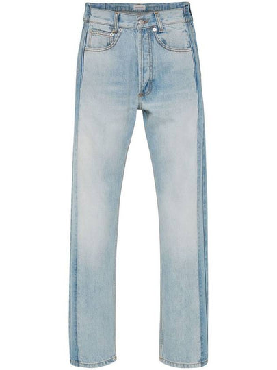 Denim Straight Pants 726642 QUY244002 BLUE - ALEXANDER MCQUEEN - BALAAN 2