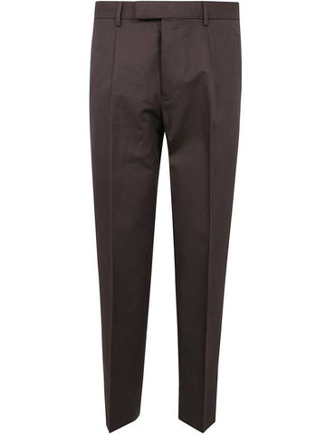 Zegna Cotton And Linen Pants Clothing - ERMENEGILDO ZEGNA - BALAAN 1