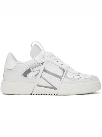 Logo Band Low-Top Sneakers White - VALENTINO - BALAAN 1