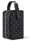 Trousse Toilette Locker Dopp Kit Monogram Eclipse Pouch Bag Black - LOUIS VUITTON - BALAAN 7