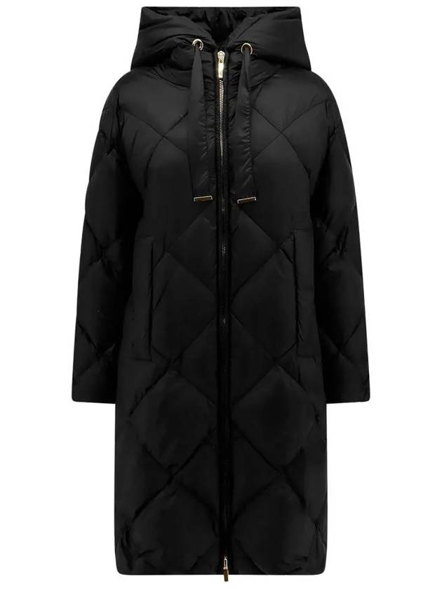 TREFE Quilted Hooded Padded Jacket Black 2429496075 078 - MAX MARA - BALAAN 1