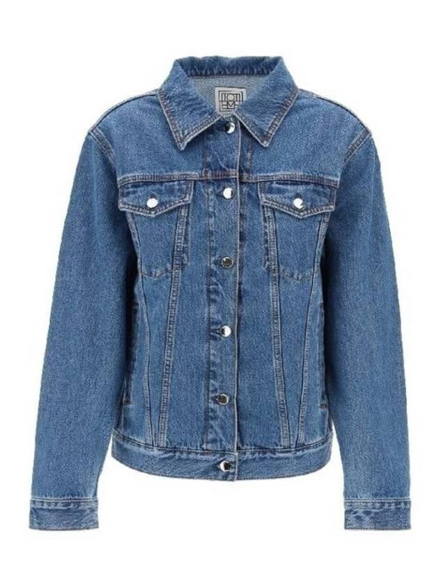 Denim Jacket 242 WRO2395 FB0045 167 Free - TOTEME - BALAAN 1