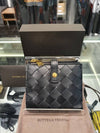 Intrecciato Zipper Half Wallet Black - BOTTEGA VENETA - BALAAN 2