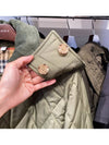 Dereham Long Quilted Parka Olive - BURBERRY - BALAAN 6