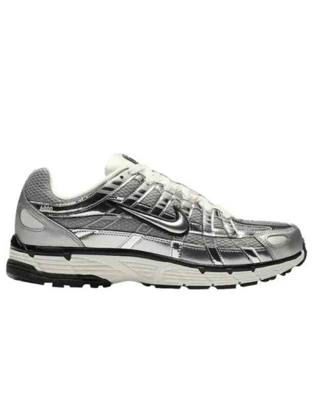 P 6000 Metallic Sneakers Silver - NIKE - BALAAN 1