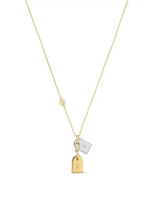 Nanogram Necklace Gold - LOUIS VUITTON - BALAAN 4