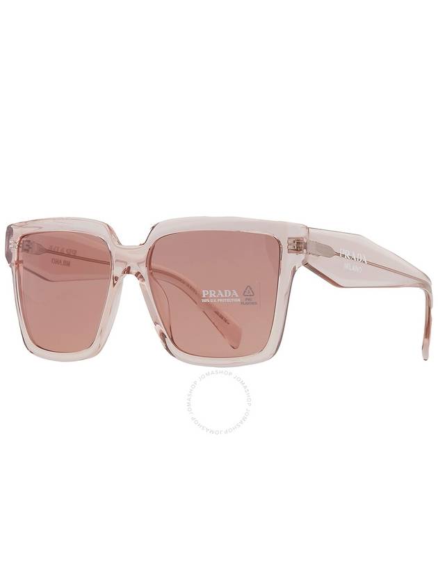 Eyewear Tonal Oversized Frame Sunglasses - PRADA - BALAAN 4