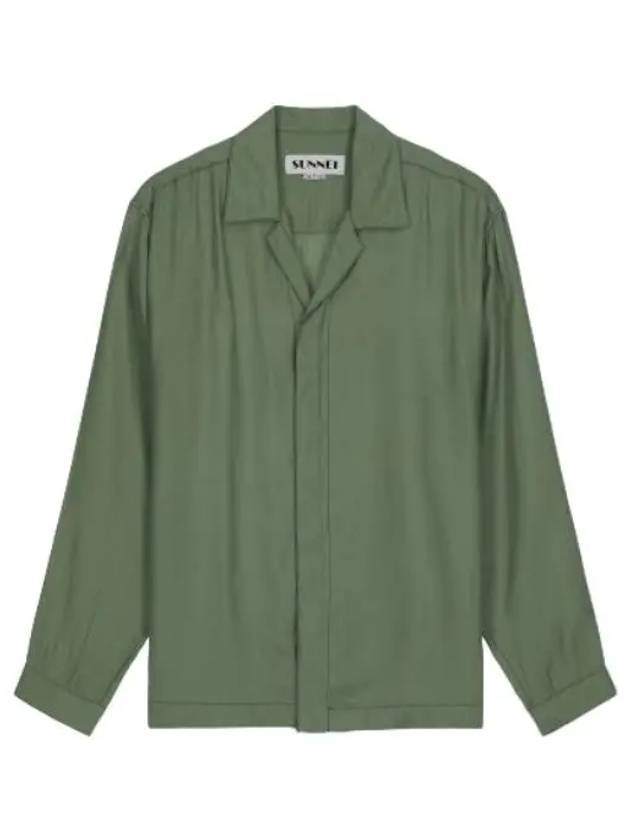 satin shirt green - SUNNEI - BALAAN 1