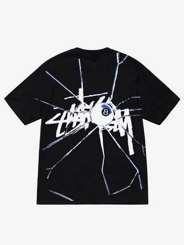 Shattered T Shirt Black Women - STUSSY - BALAAN 1