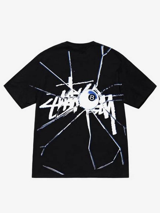 Shattered T Shirt Black Women - STUSSY - BALAAN 1