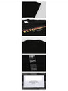 Logo Print Short Sleeve T-Shirt Black - VETEMENTS - BALAAN 5