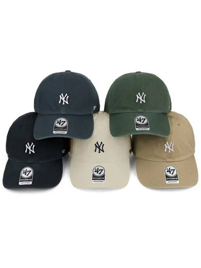 New York Yankees Small Logo Base Runner Ball Cap Unisex Hat Choose 1 - 47BRAND - BALAAN 2