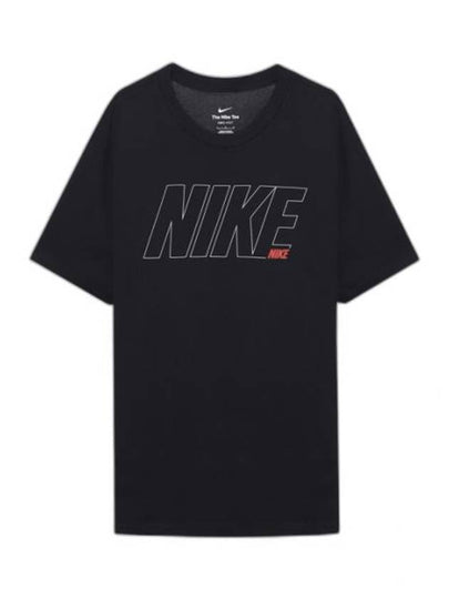 Dri-Fit Graphic Training Short Sleeve T-Shirt Black - NIKE - BALAAN 2