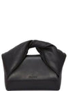 Twister Leather Medium Tote Bag Black - JW ANDERSON - BALAAN 2