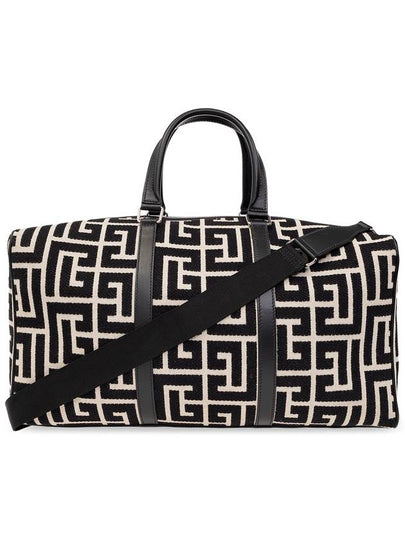 Voyage Monogram Jacquard Duffel Bag BM1EC173TJXP - BALMAIN - BALAAN 2