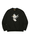 Peace and Love Bird Sweatshirts Black - OGARP - BALAAN 1