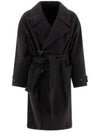 Coat CO1073LF504BK999 Black - LEMAIRE - BALAAN 2