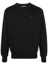 Men's Crewneck Sweatshirt Black - ACNE STUDIOS - BALAAN 2