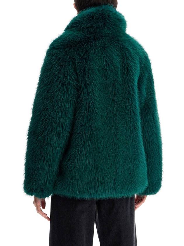 short hunter coat in faux fur - STAND STUDIO - BALAAN 3