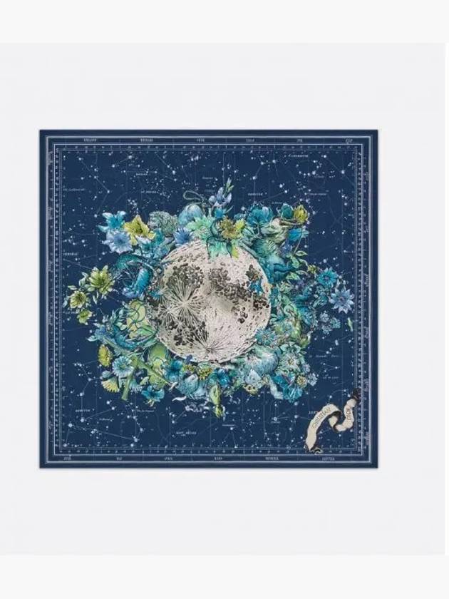 Zodiac 90 Square Scarf Navy - DIOR - BALAAN 2