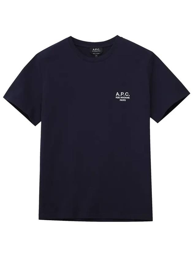 Raymond Short Sleeve T-shirt Navy - A.P.C. - BALAAN 6