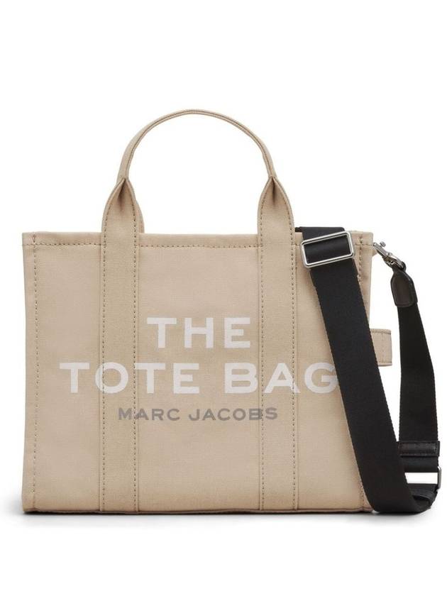 Logo Medium Canvas Tote Bag Beige - MARC JACOBS - BALAAN 2