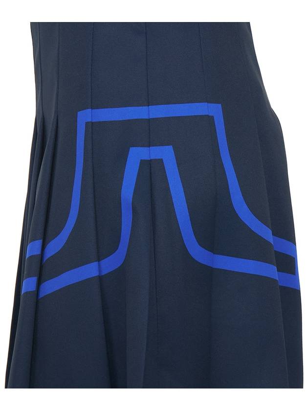 Naomi Pleated Skirt Navy - J.LINDEBERG - BALAAN 10