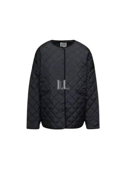 Quilted Jacket Black - TOTEME - BALAAN 2