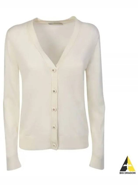 Simone Knit Cardigan Ivory - TORY BURCH - BALAAN 2