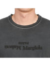 Reverse Logo Short Sleeve T-Shirt Washed Black - MAISON MARGIELA - BALAAN 8