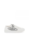 ORB Logo Low Top Sneakers White - VIVIENNE WESTWOOD - BALAAN 2