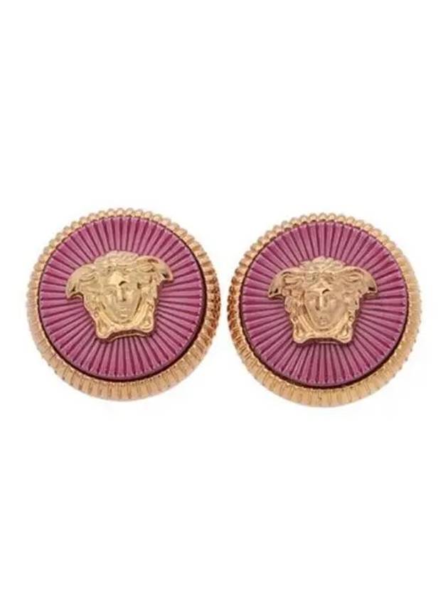 Medusa Biggie Earrings Pink - VERSACE - BALAAN 2