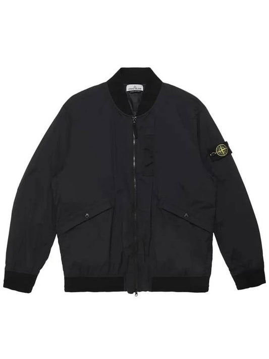 Skin Touch Nylon TC Primaloft Bomber Jacket Black - STONE ISLAND - BALAAN 2