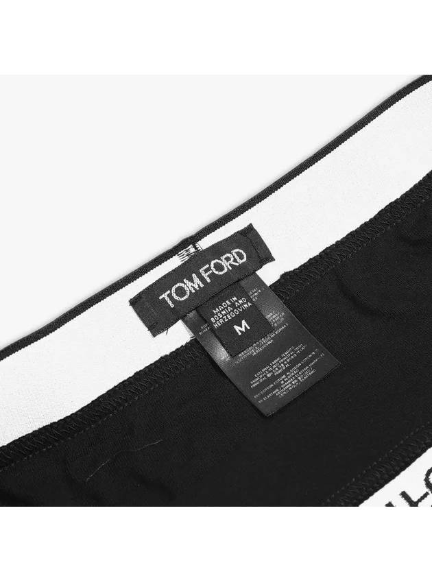 Men's Classic Fit Boxer Briefs Black - TOM FORD - BALAAN 4