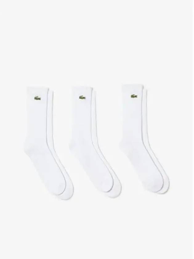 Men s 3 Pack Long Length Sports Socks Bundle RA4182 54N Z92 Domestic Product GQ2N24082230448 - LACOSTE - BALAAN 1