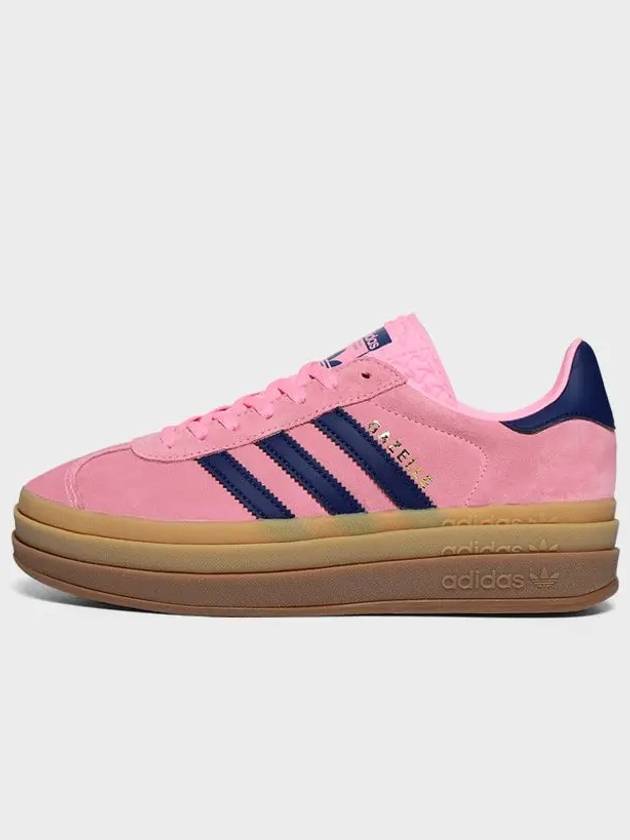 Gazelle Bold Low Top Sneakers Pink Glow - ADIDAS - BALAAN 3