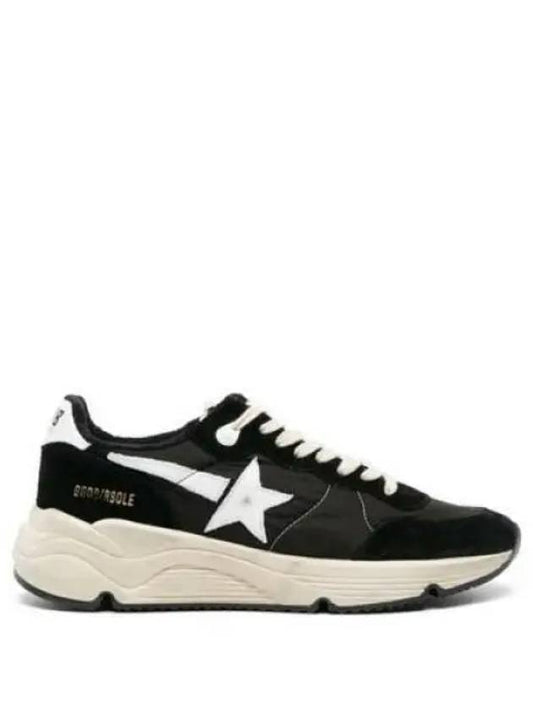 Men's Running Sole Low Top Sneakers Black - GOLDEN GOOSE - BALAAN 2