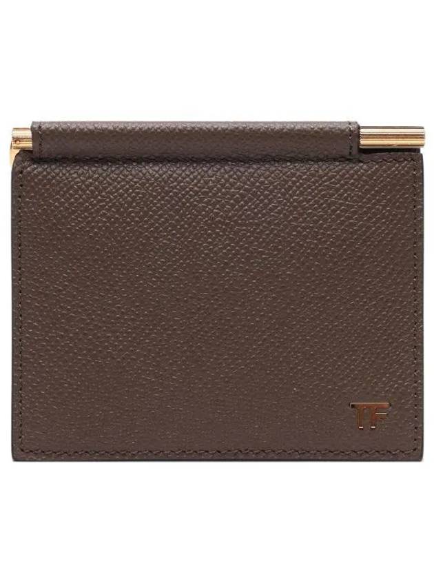 Men s TF logo clip card wallet 1213923 - TOM FORD - BALAAN 1