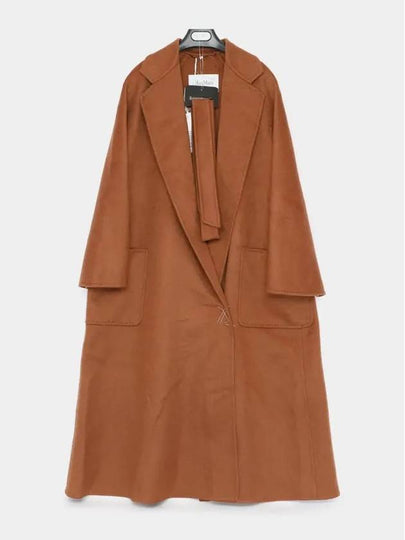 Ludmilla Tobacco Coat 2421016051600 003 - MAX MARA - BALAAN 2