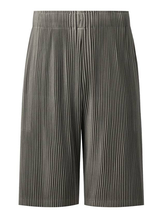 Pleated Banded Shorts Grey - MONPLISSE - BALAAN 1