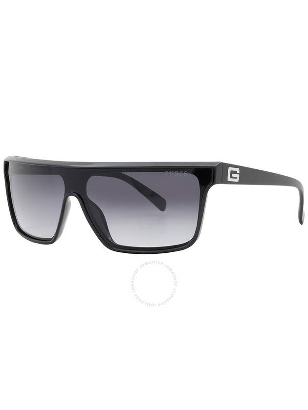 Guess Factory Smoke Gradient Shield Men's Sunglasses GF5061 01B 00 - GUESS - BALAAN 2